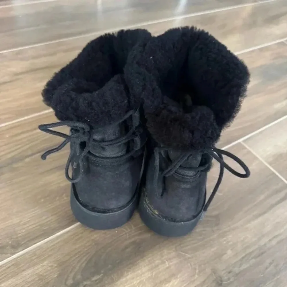 UGG Naiyah Lace Up Back Boots - Picture 5 of 7